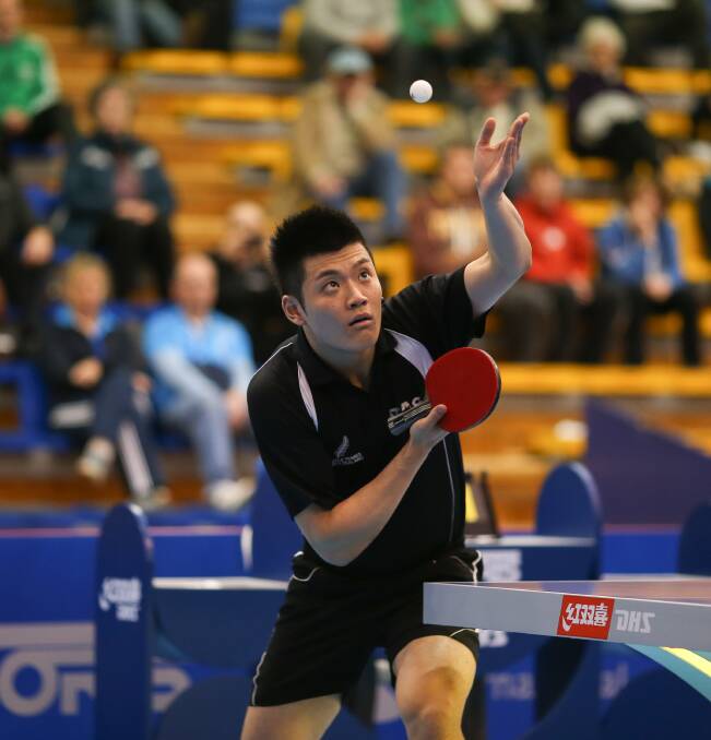 YOUNG GUN: New Zealand's Phillip Xiao is the number three seed.