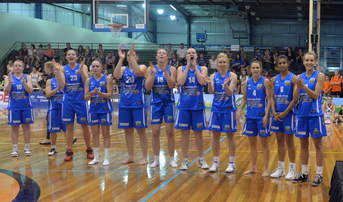 SPIRIT SISTERS: Coach Bernie Harrower expects the Spirit squad to look very similar next season. Picture: BRENDAN McCARTHY