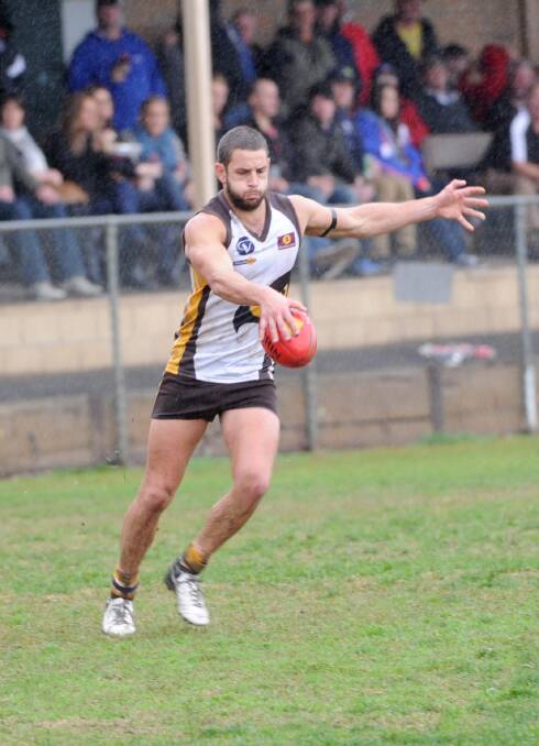 STAR RECRUIT: Ryan Semmel will play alongside his brothers with Huntly in the Heathcote District Football League in 2015.