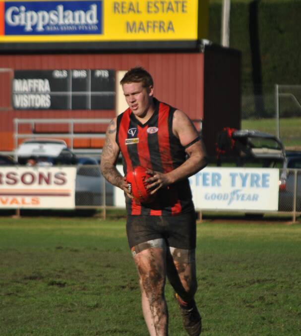 MAIN MAN: Gippsland full-forward Darren Sheen will be hard to stop. Picture: GIPPSLAND TIMES