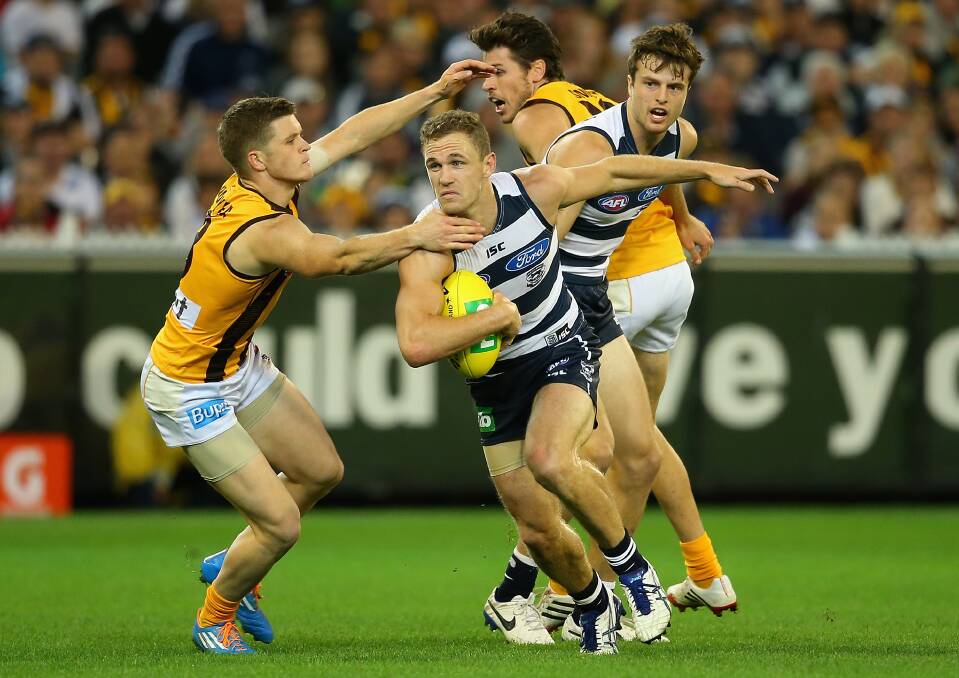 Joel Selwood and the Cats look set to take on the Hawks in September.