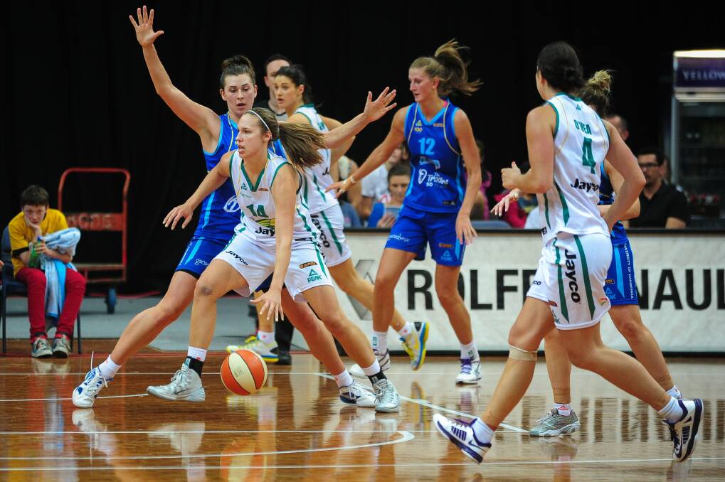 Dandenong remains the Spirit's biggest threat, while the Canberra Capitals have mixed their form in the first half the season. Picture: FAIRFAX