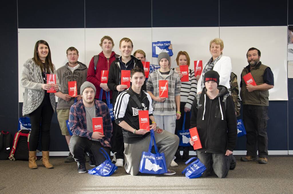 VOLUNTEER: BTEC students ready to travel to the Northern Territory. Picture: CONTRIBUTED