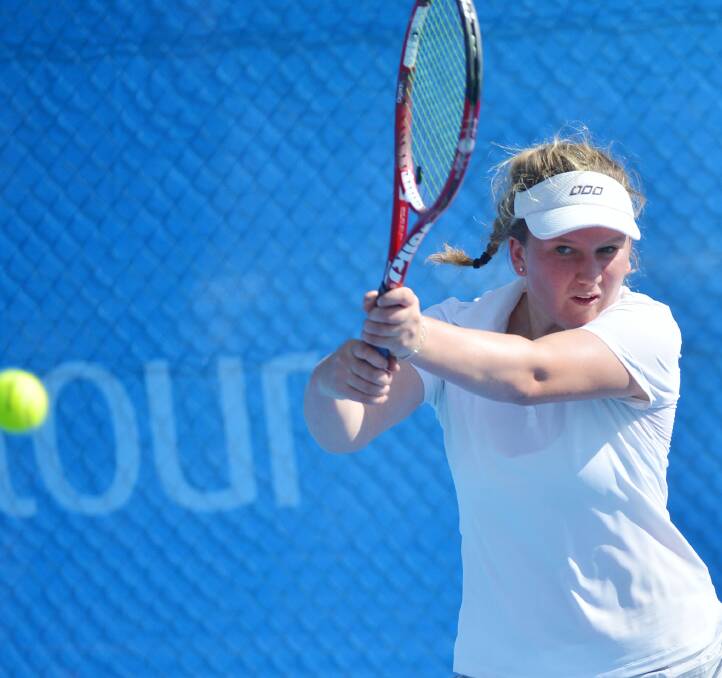 TOP SHOT: Eliza Long is ready to focus on her tennis career again. Picture: BRENDAN McCARTHY