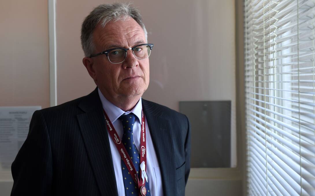 Nursing and Surgical Services executive director Peter Faulkner says the hospital is committed to tackling domestic violence. Picture: JODIE DONNELLAN