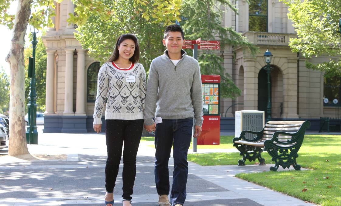 VISIT: General practitioners Gwendolym Liow and Jon Teo. Picture: PETER WEAVING.