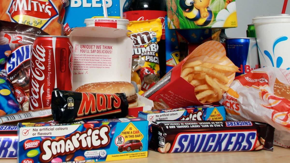 Unhealthy food choices in the spotlight
