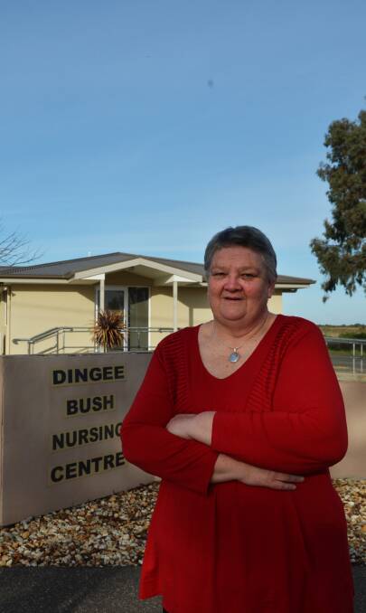 SMILES: Vivienne Fazulla outside the centre she worked at for 36 years.
