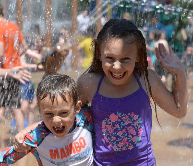A wave of fun at park opening
