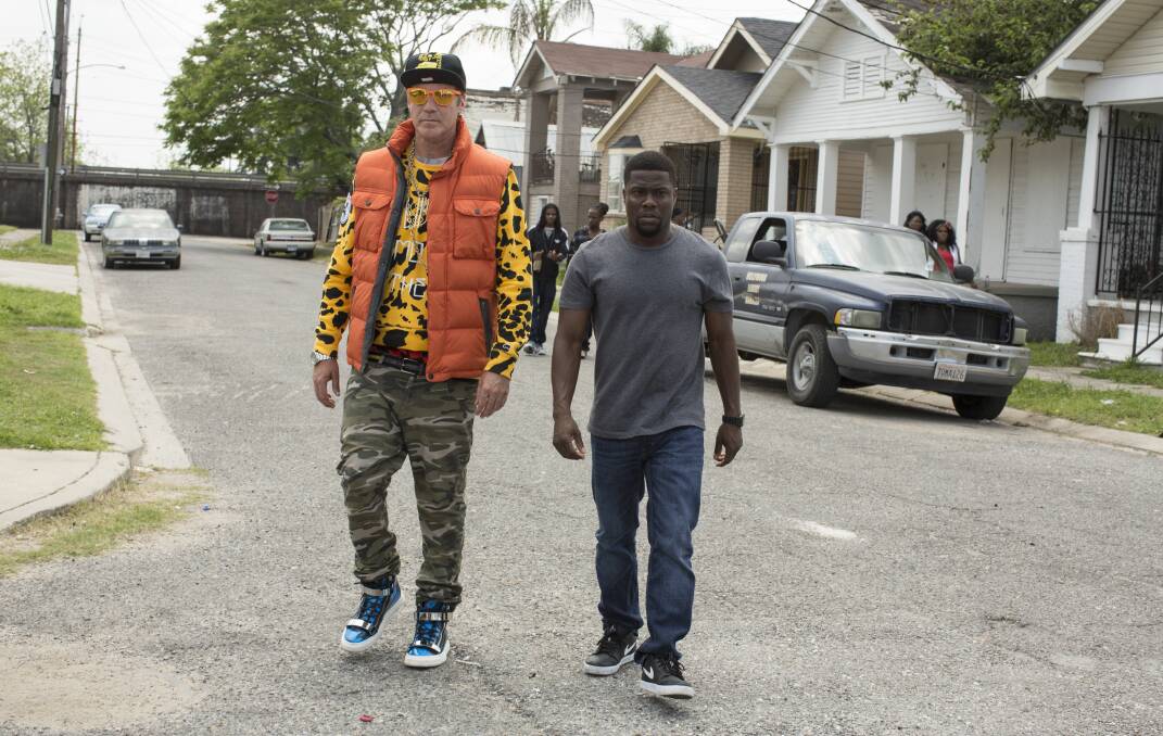 ODD COUPLE: Will Ferrell and Kevin Hart team up for the first time in Get Hard.