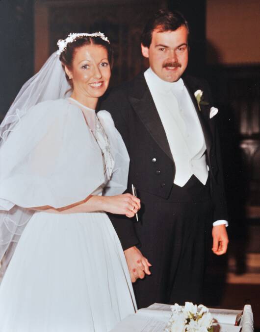 Margot and Patrick Falconer
30th wedding anniversary