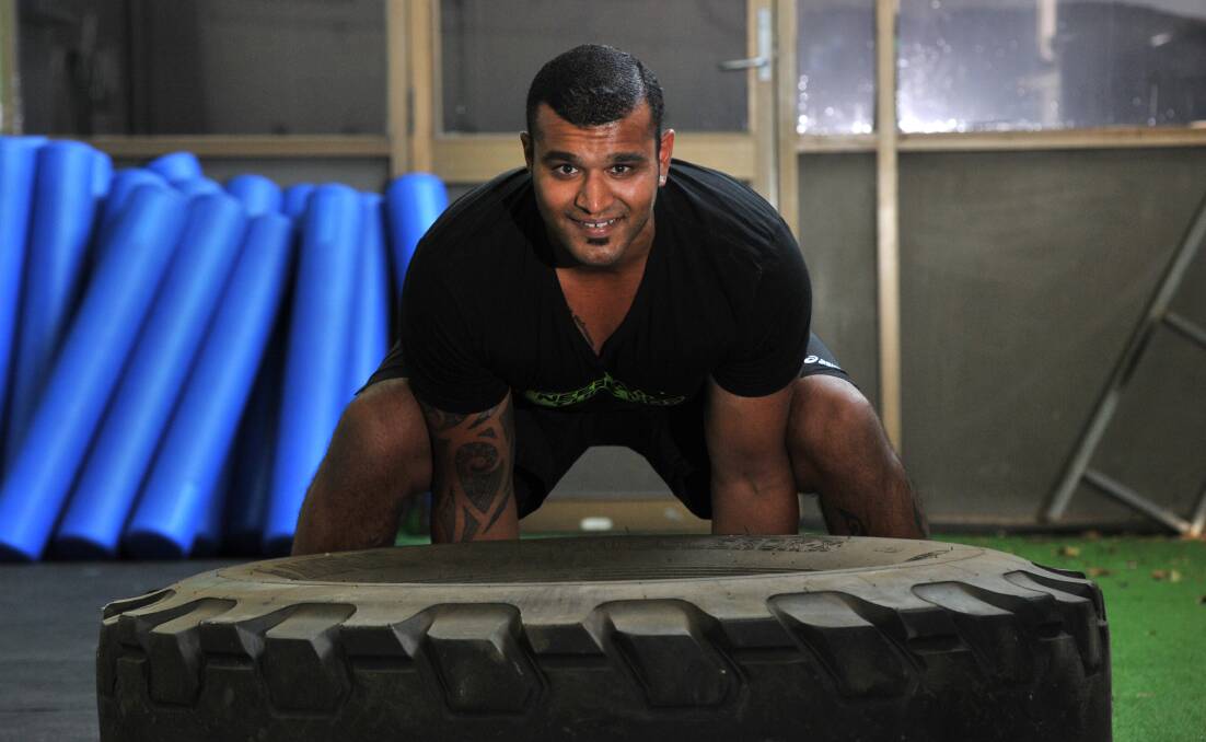 FIT: The Human Mechanics director and head strength coach Arj Perera. Picture: JODIE DONNELLAN