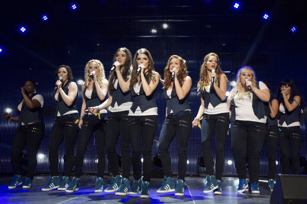 ON SONG: The Barden Bellas take on the world in the sequel to Pitch Perfect. 