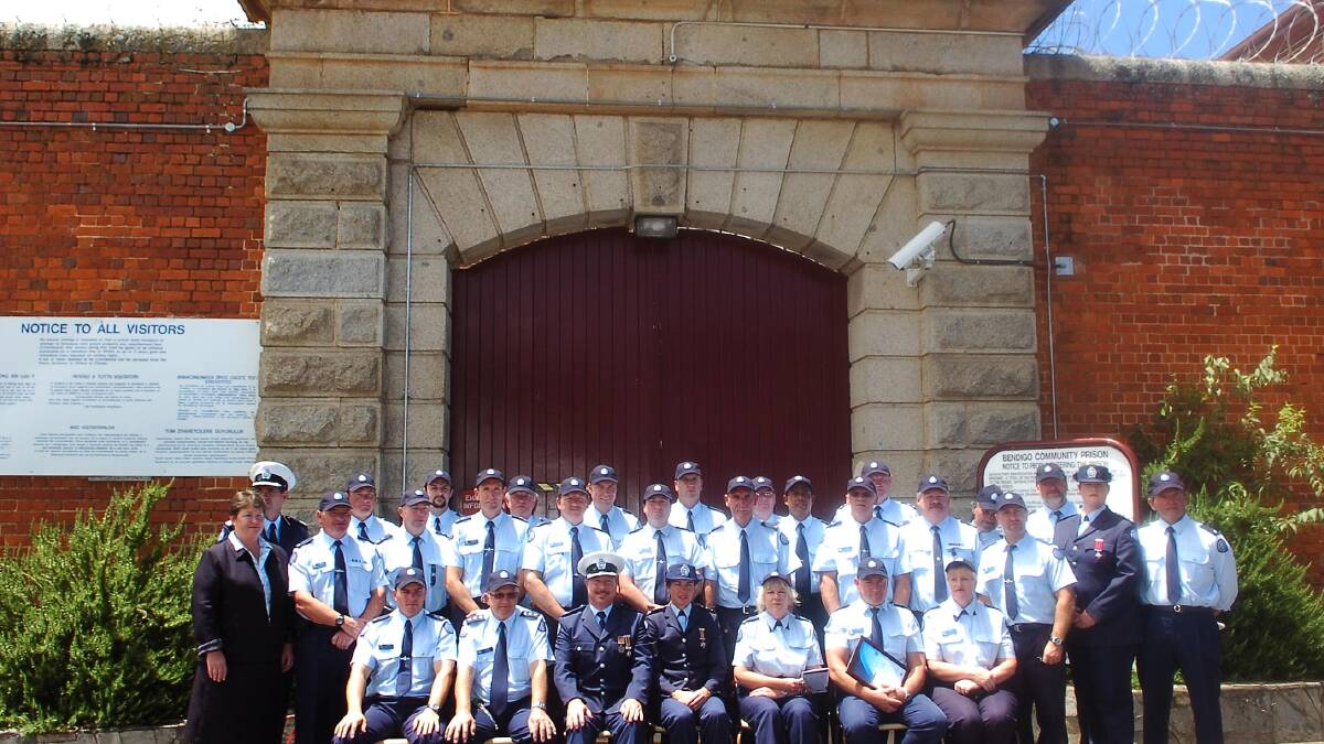 Bendigo Prison decommision - Bendigo Prison Officers.
Pic: LAURA SCOTT.