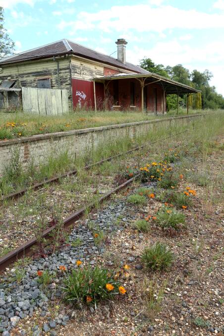 Abandoned Carisbrook railway station Picture: PETER WEAVING