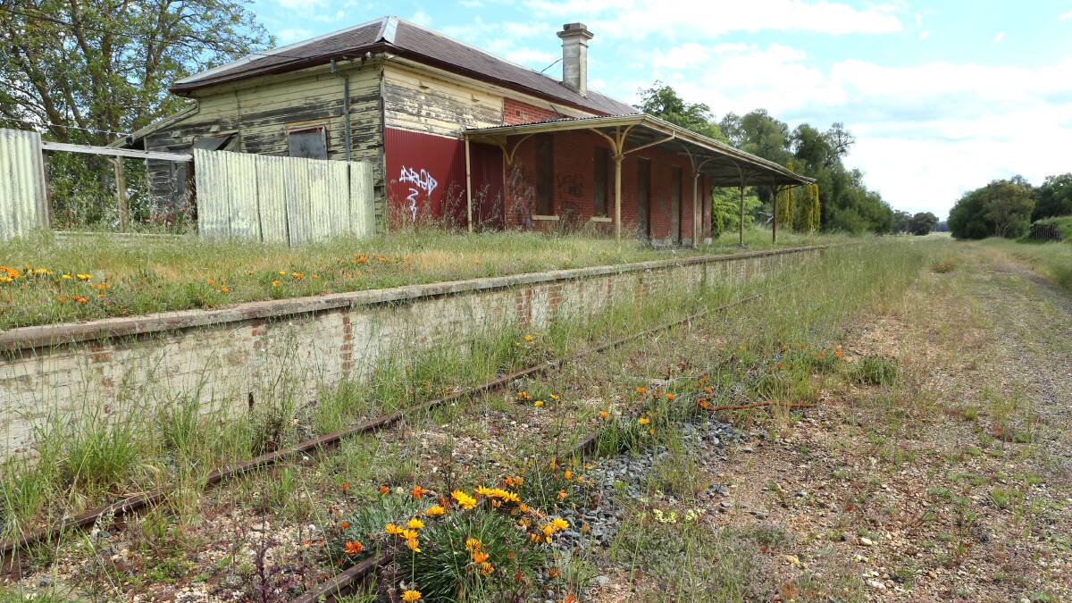 Abandoned Carisbrook railway station Picture: PETER WEAVING