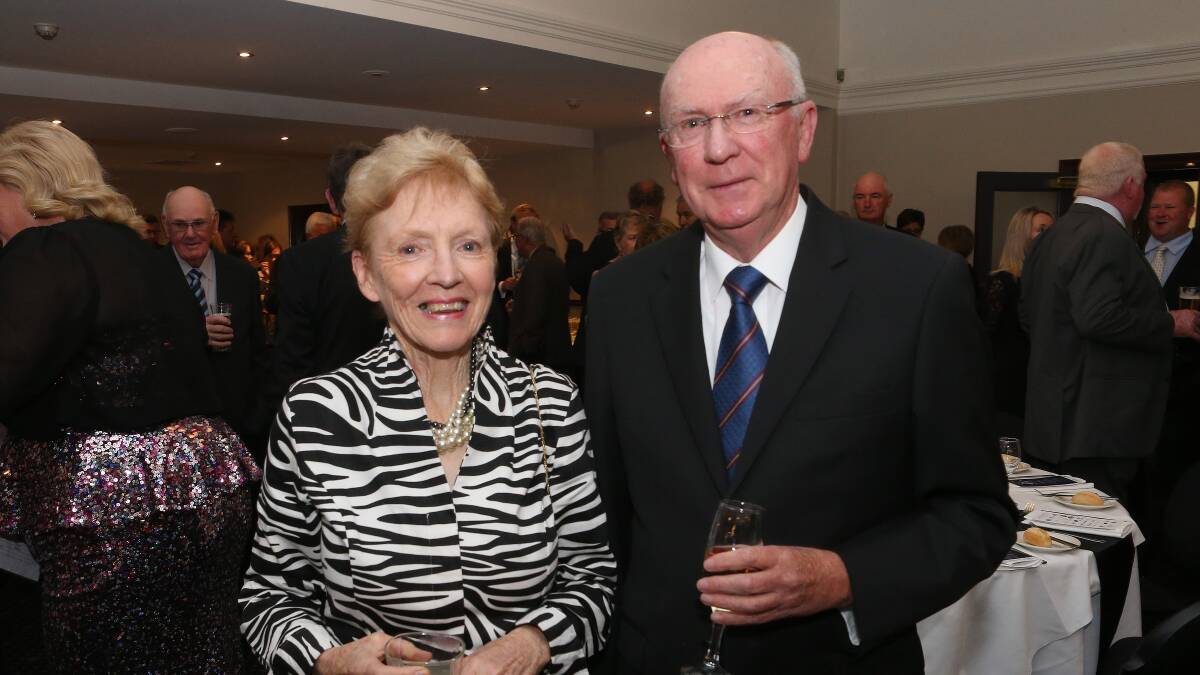 Betty Higgs and Brian Carney.
Picture: PETER WEAVING