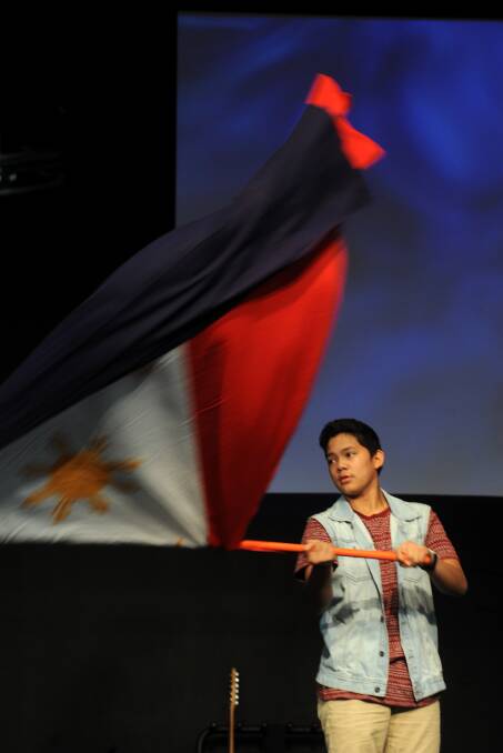Rehearsal for Bendigo Filipino Foundation fundraising show. Haydn Stephens. 
 Picture: JODIE DONNELLAN
