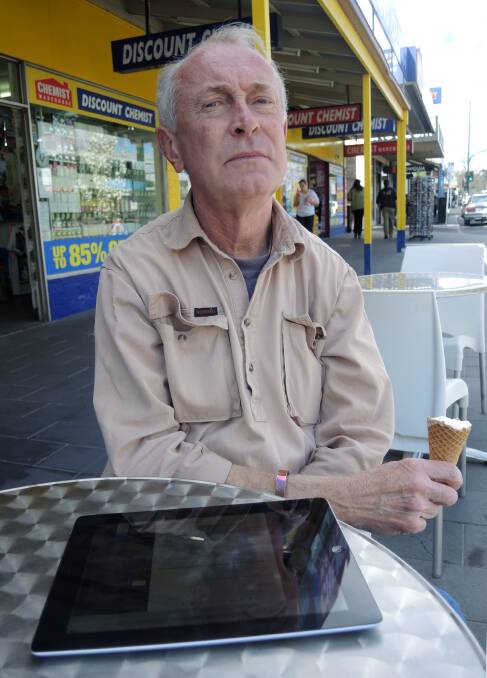 DOUBT: Quarry Hill resident Bill Clyde says a Bendigo terrorist attack is unlikely. Picture: KIERAN ILES