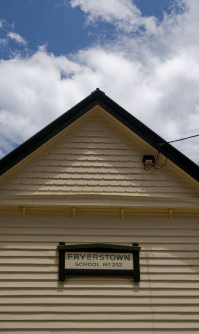 Fryerstown Community School has become the heart and soul of the town. Picture: JULIE MILLOWICK