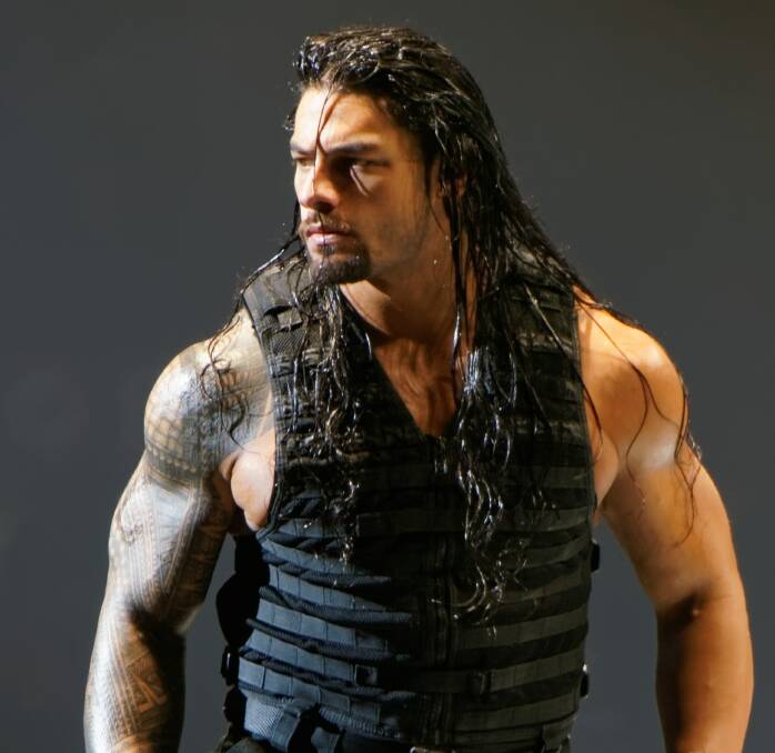 STILL A FAN: Roman Reigns didn't disappoint when he performed in Melbourne.