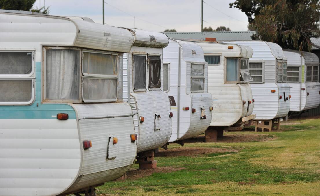 SET TO CLOSE: The Dower Park Recreation Reserve caravan park is one of several emergency housing options no longer available from March.