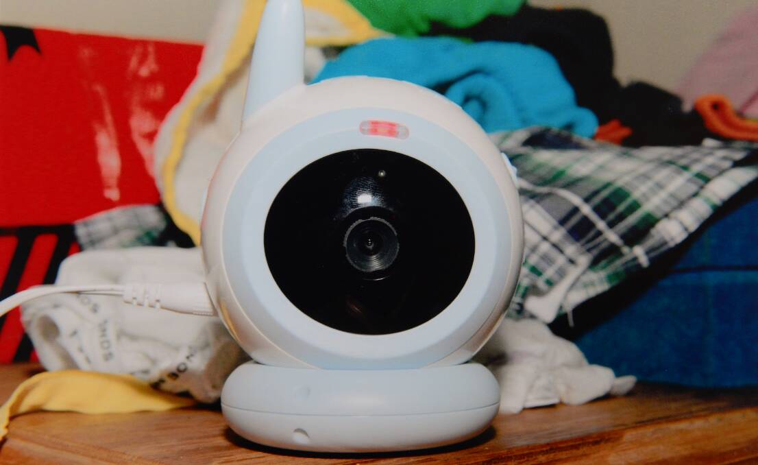The baby monitor in Zayden's foom, which his mother Casey Veal found unplugged on the morning she found her son dead.