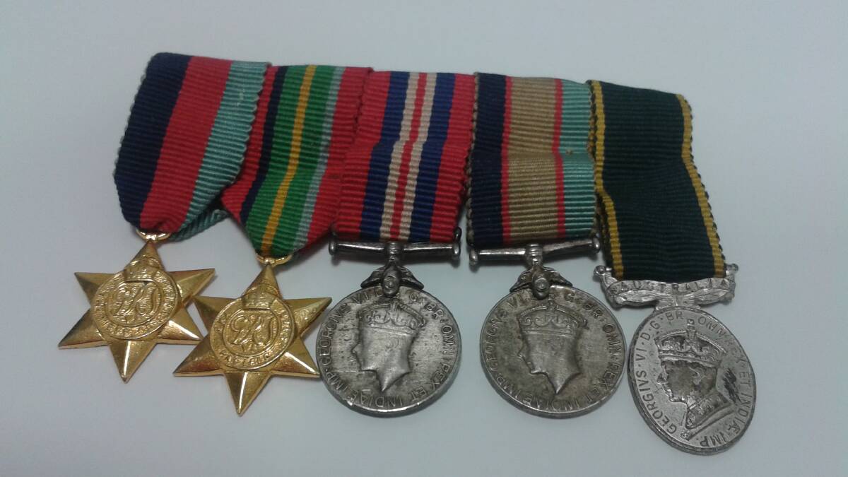RETURNED: An only son has expressed his gratitude at having his father's World War II medals returned after they were lost on Anzac Day.
