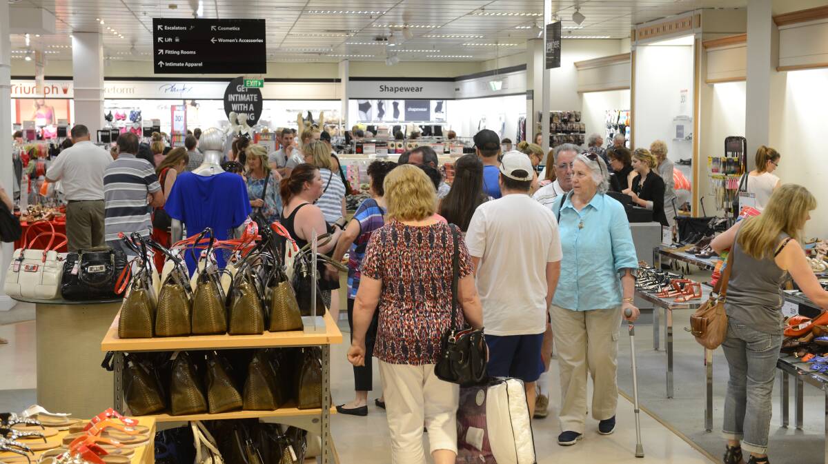 Boxing Day bargain hunters come out in force