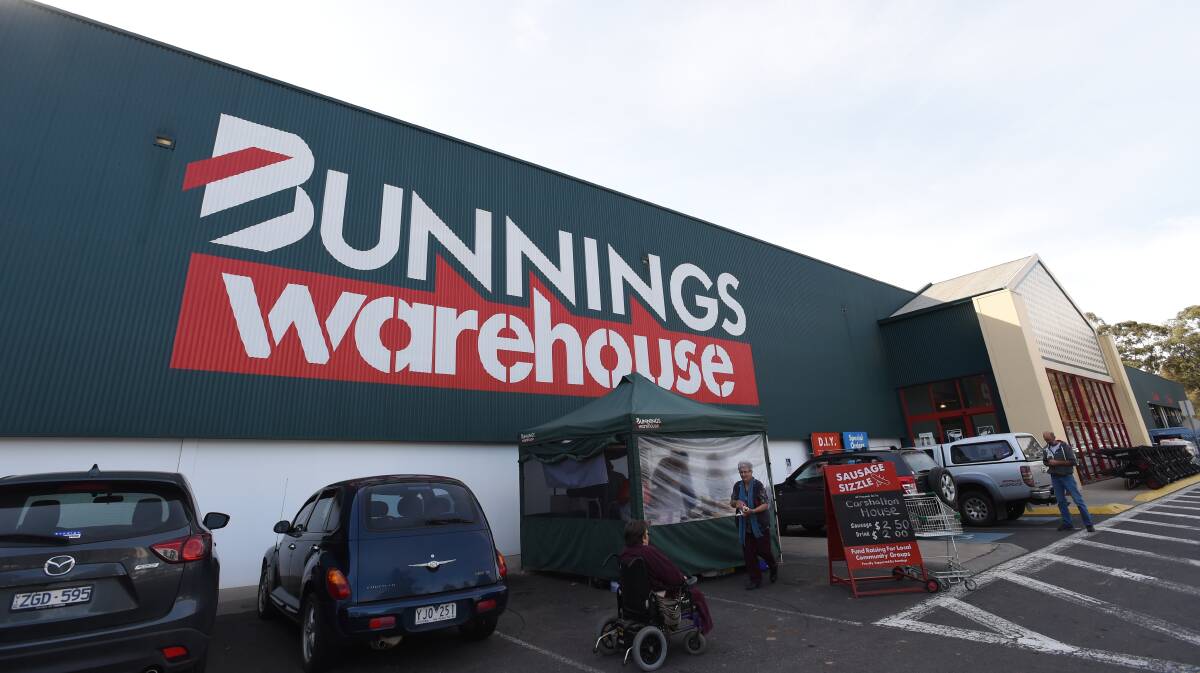 REDEVELOPMENT: Bunnings Warehouse in Kangaroo Flat. 