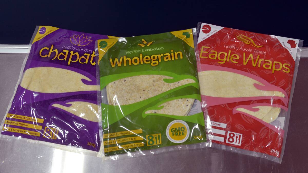 PRODUCTS: Items created by Eagle Foods. Picture: BRENDAN McCARTHY