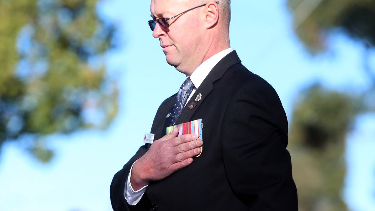 ANZAC DAY: Anzac Day services at Eaglehawk. Pictures: GLENN DANIELS