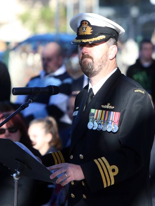 ANZAC DAY: Anzac Day services at Eaglehawk. Pictures: GLENN DANIELS
