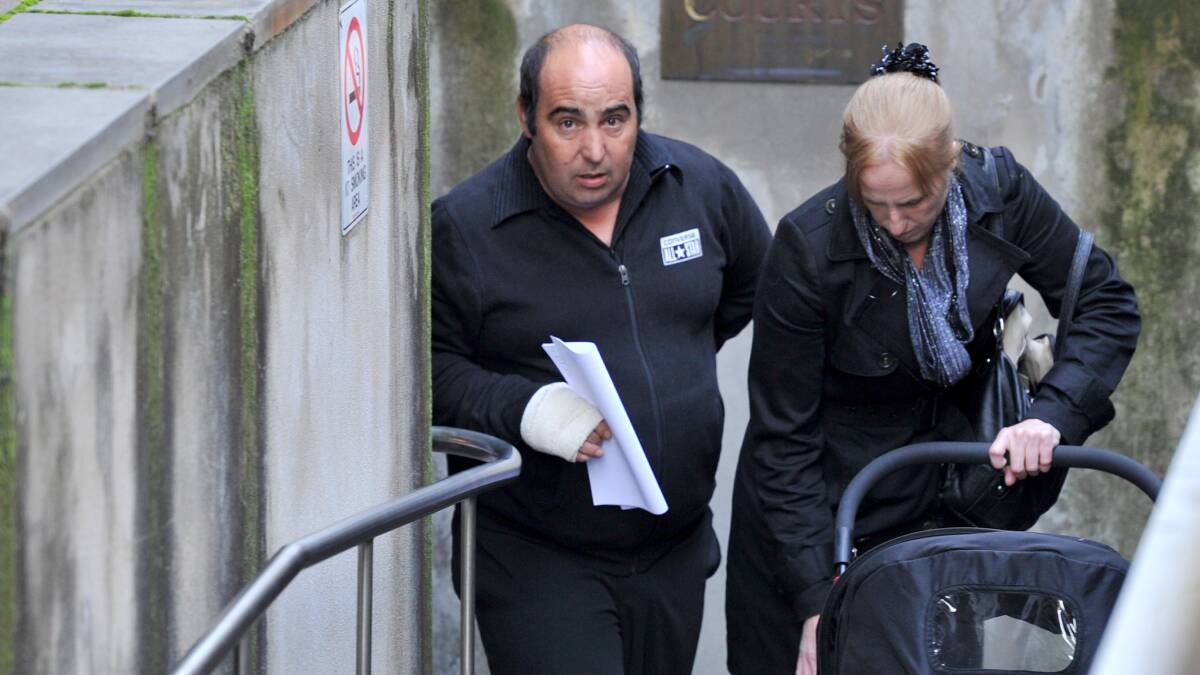 ACCUSED: Raymond Schembri leaves court on Tuesday. 