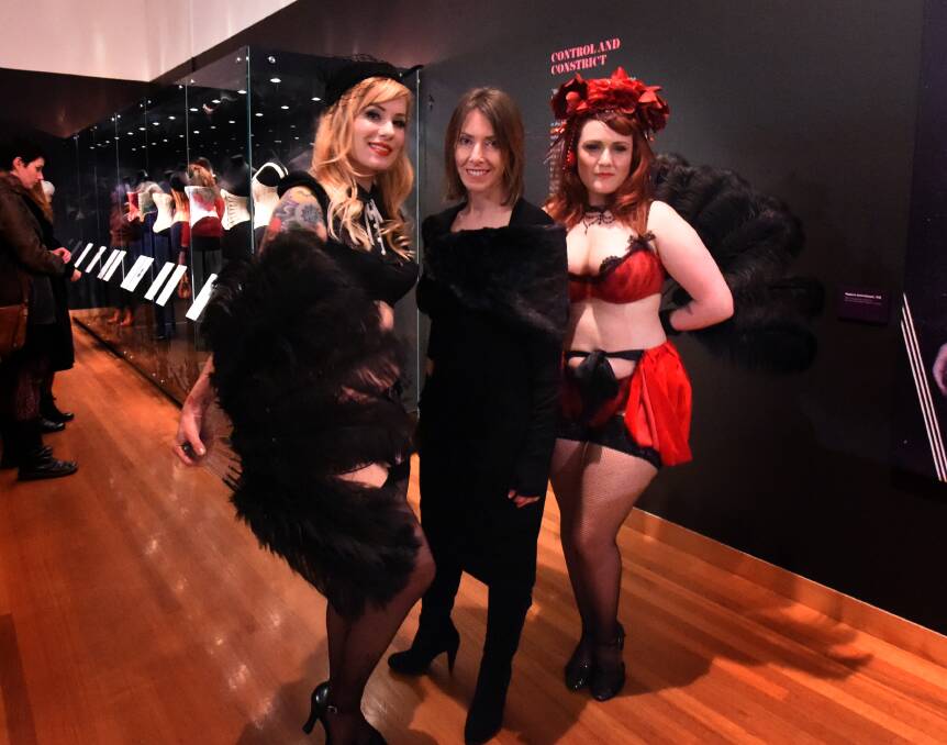 "Undressed: 350 years of fashion in underwear" was launched at Bendigo Art Gallery on Saturday, July 19. The exhibition will run until October 26.