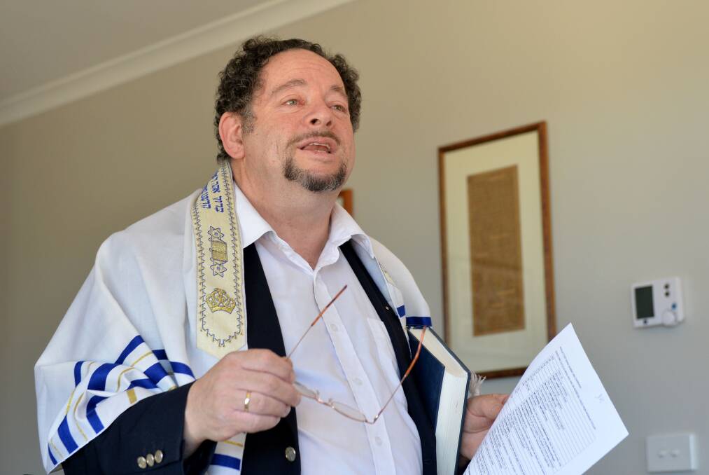 PRESIDENT: David Kram of the Goldfields Jewish community. Picture: JODIE DONNELLAN