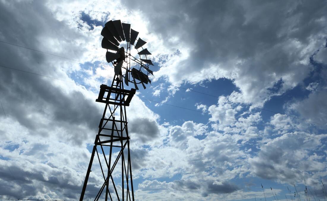 A windmill at Carisbrook. Picture: PETER WEAVING (file)