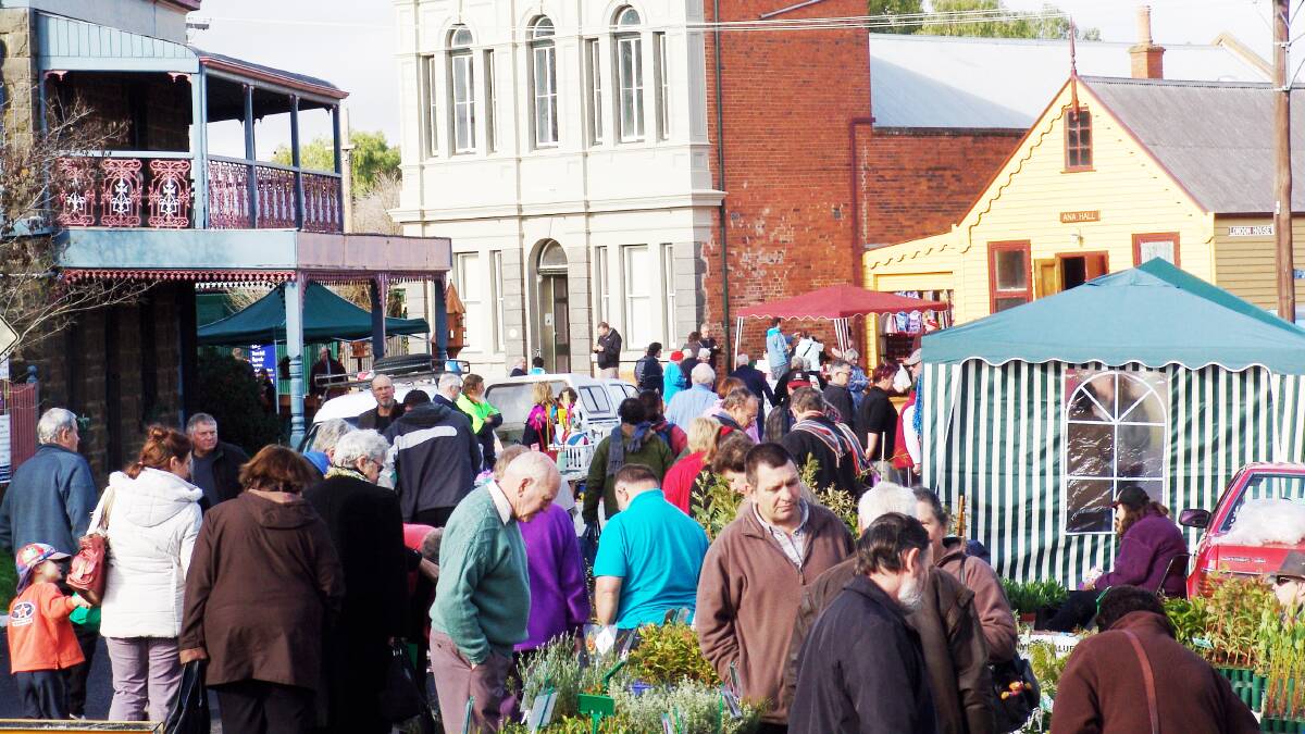 BOOMING: The Talbot market. Picture: CONTRIBUTED