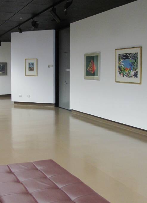 ART: The F.M. Courtis collection is on display in the Phyllis Palmer Gallery.