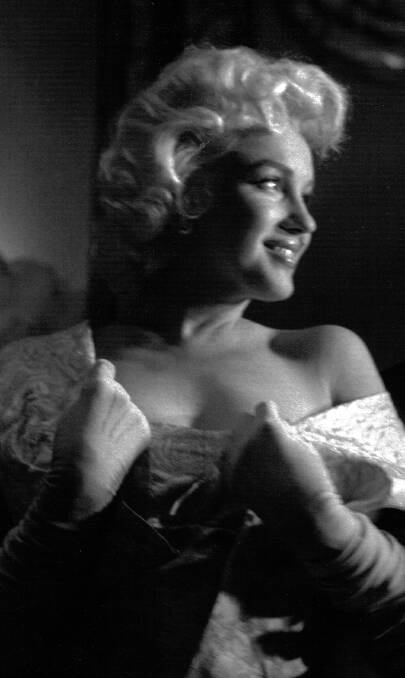 EXQUISITE: Eve Arnold, Marilyn Monroe, at the premiere of East of Eden, 1950.  The photograph is part of the Marilyn exhibition at the Bendigo Art Gallery.
