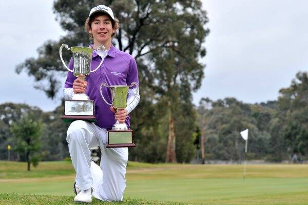 Lucas Herbert added another trophy to his collection on Saturday.