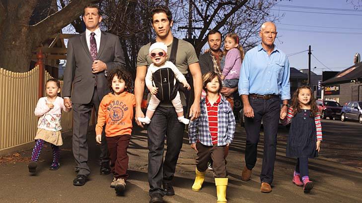 Extended ... the television series House Husbands. Above, the show's cast.