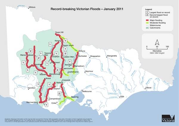 Maps reveal flood extent