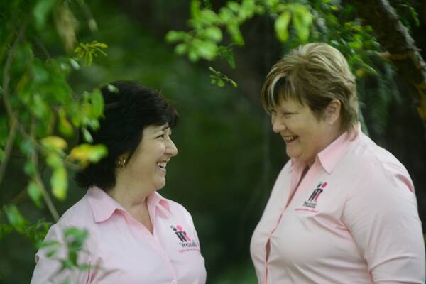 MORE CANCER CARE: Sharon Salter and Kath Murley have been appointed as Bendigo’s first McGrath Foundation breast care nurses. Picture: MATT KIMPTON
