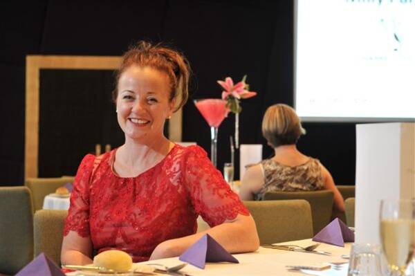 INSPIRATIONAL: Milly Parker at the Woman.i.s.e event at the Foundry Hotel last night.