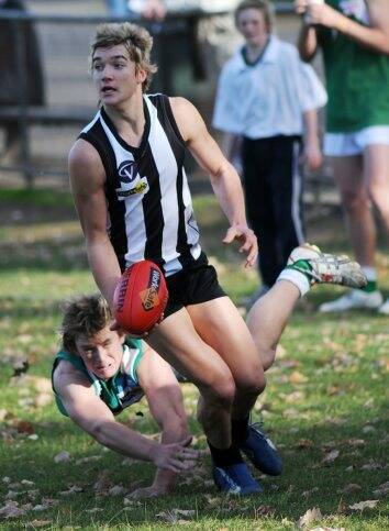 Dustin Martin as a 16-year-old playing for Castlemaine.