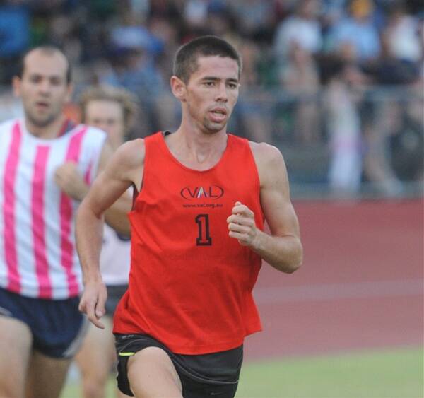 SLICK: Brady Threlfall was too good in the Ray Foley Memorial 800m.