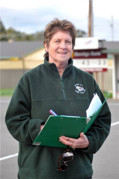 CHAMPION DEFENDER: Kangaroo Flat coach Carol Bingham and in her playing days with Golden City.