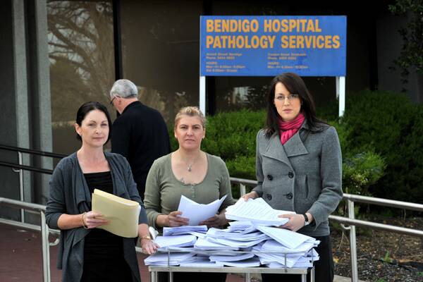 Board takes Bendigo Health pathology petition