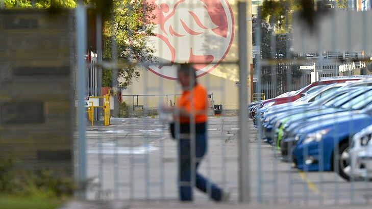 Workers at Holden's Fishermans Bend site know little about the car maker's future. Photo: Michael Clayton-Jones